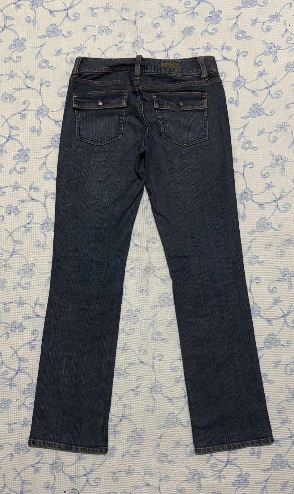 XOXO XOXO Streetwear Jeans Low Flared Denim Size US 31 - 10 Thumbnail