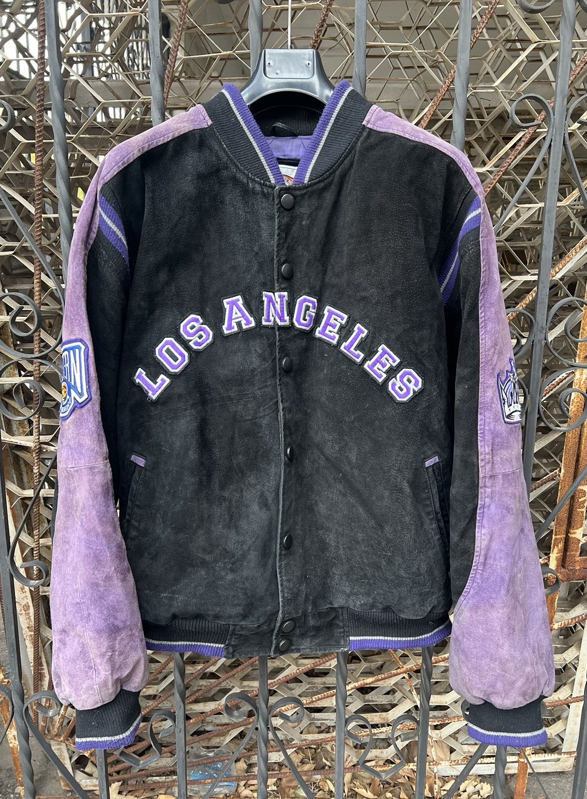 NFL × Vintage Vintage Purple 🏒NFL 🏒KINGS Bomber Size US XXL / EU 58 / 5 - 4 Thumbnail