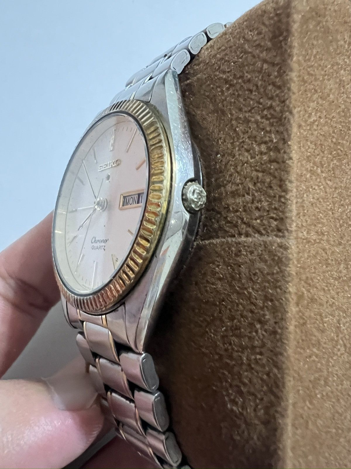 Seiko OG ALL Vintage 90s Seiko Chronos ALARM Size ONE SIZE - 10 Thumbnail