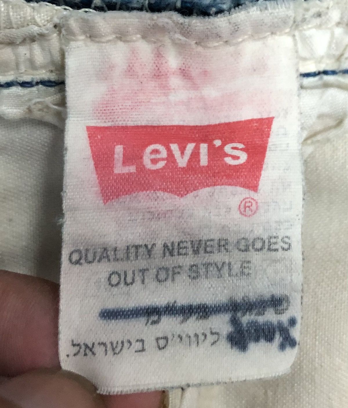 Levi's Vintage Clothing Vintage Levi's Red Denim Pants Size US 35 - 18 Thumbnail