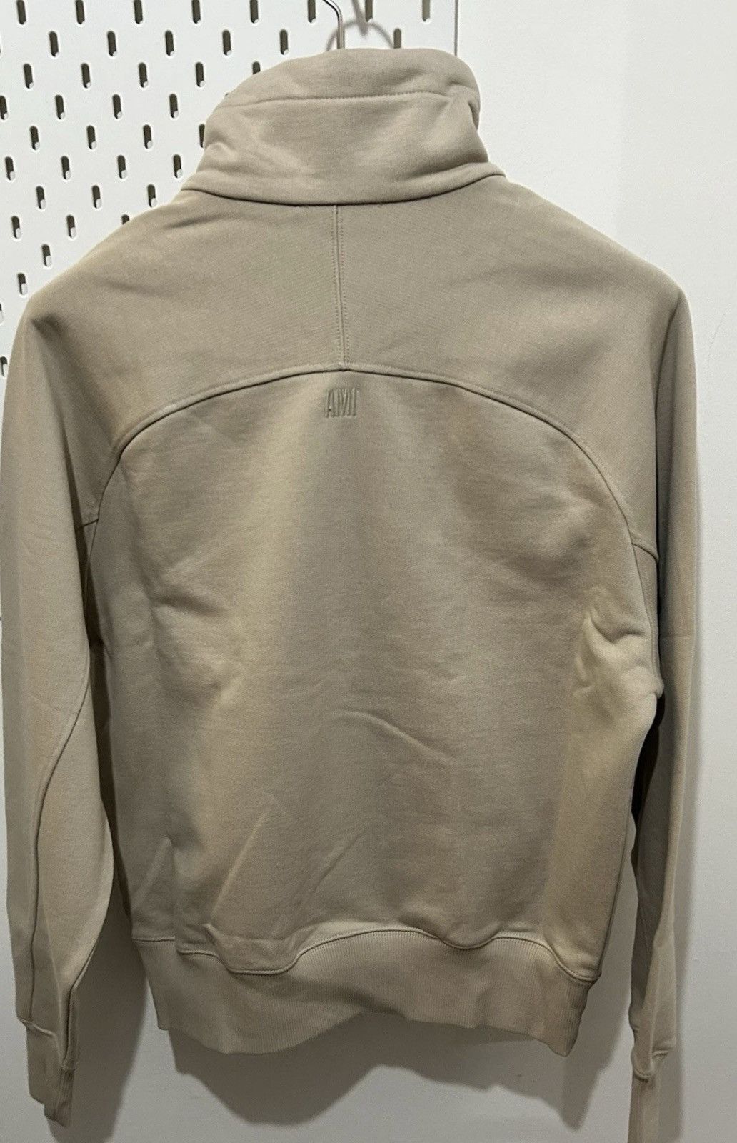 AMI Ami Paris Ami de Coeur Half-Zip Boxy Fit Sweatshirt Medium Size US M / EU 48-50 / 2 - 5 Thumbnail