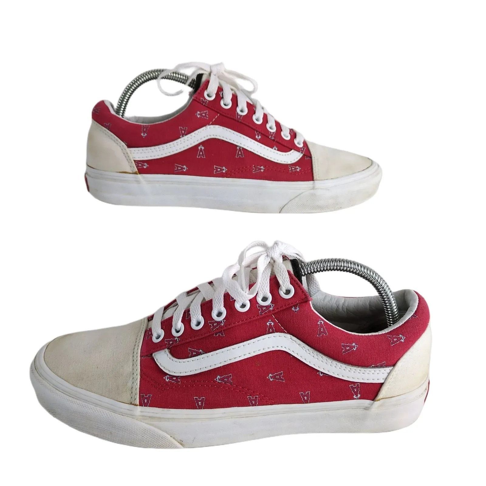Vans VANS Customs Men s 9.5 Los Angeles Anaheim Angels Sneakers Grailed