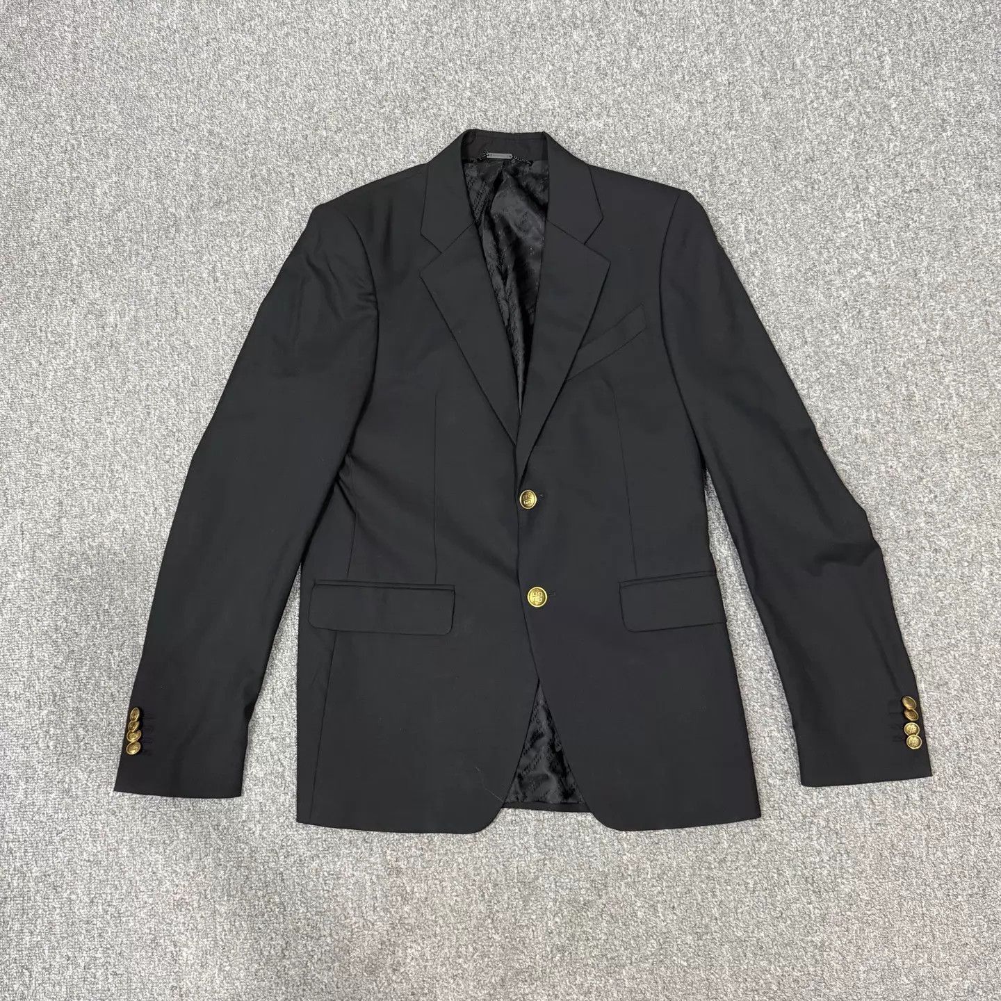 Givenchy Black Single-Breasted Formal Blazer Size US M / EU 48-50 / 2 - 1 Thumbnail