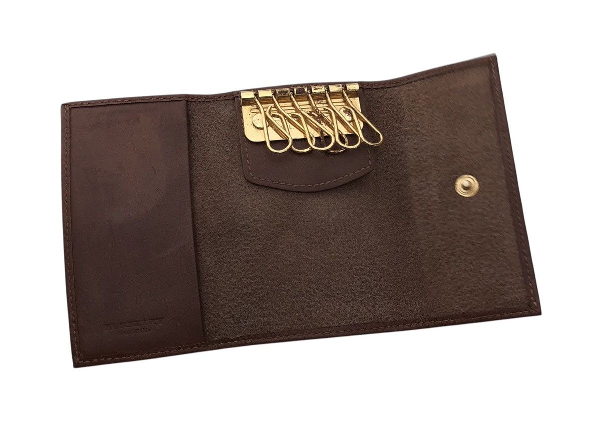 Burberry Burberry London Novacheck Key Holder Pouch Leather Size ONE SIZE - 7 Thumbnail