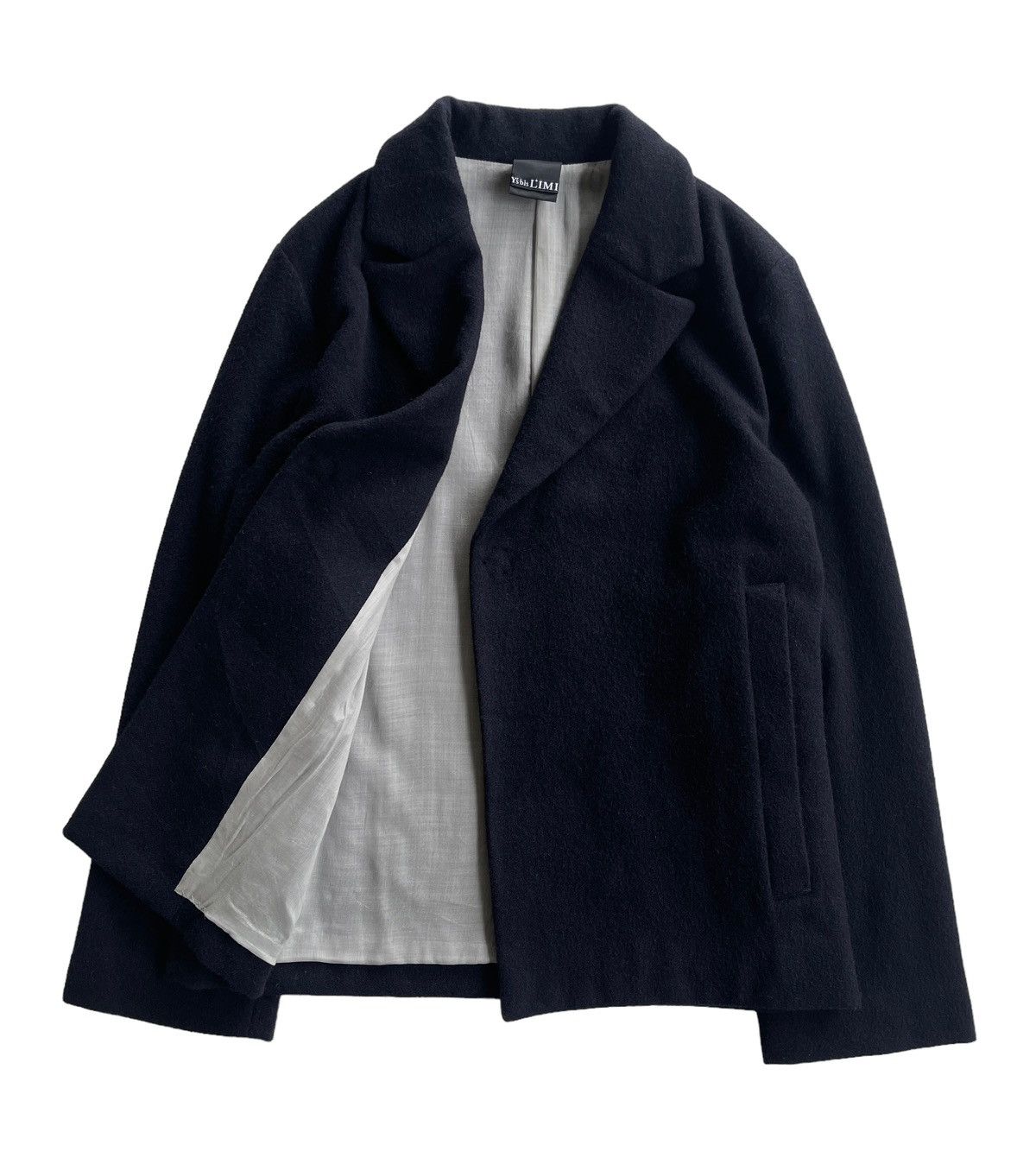 Yohji Yamamoto Limi Feu Yohji Yamamoto Wool Single Button Jacket Size S / US 4 / IT 40 - 4 Thumbnail