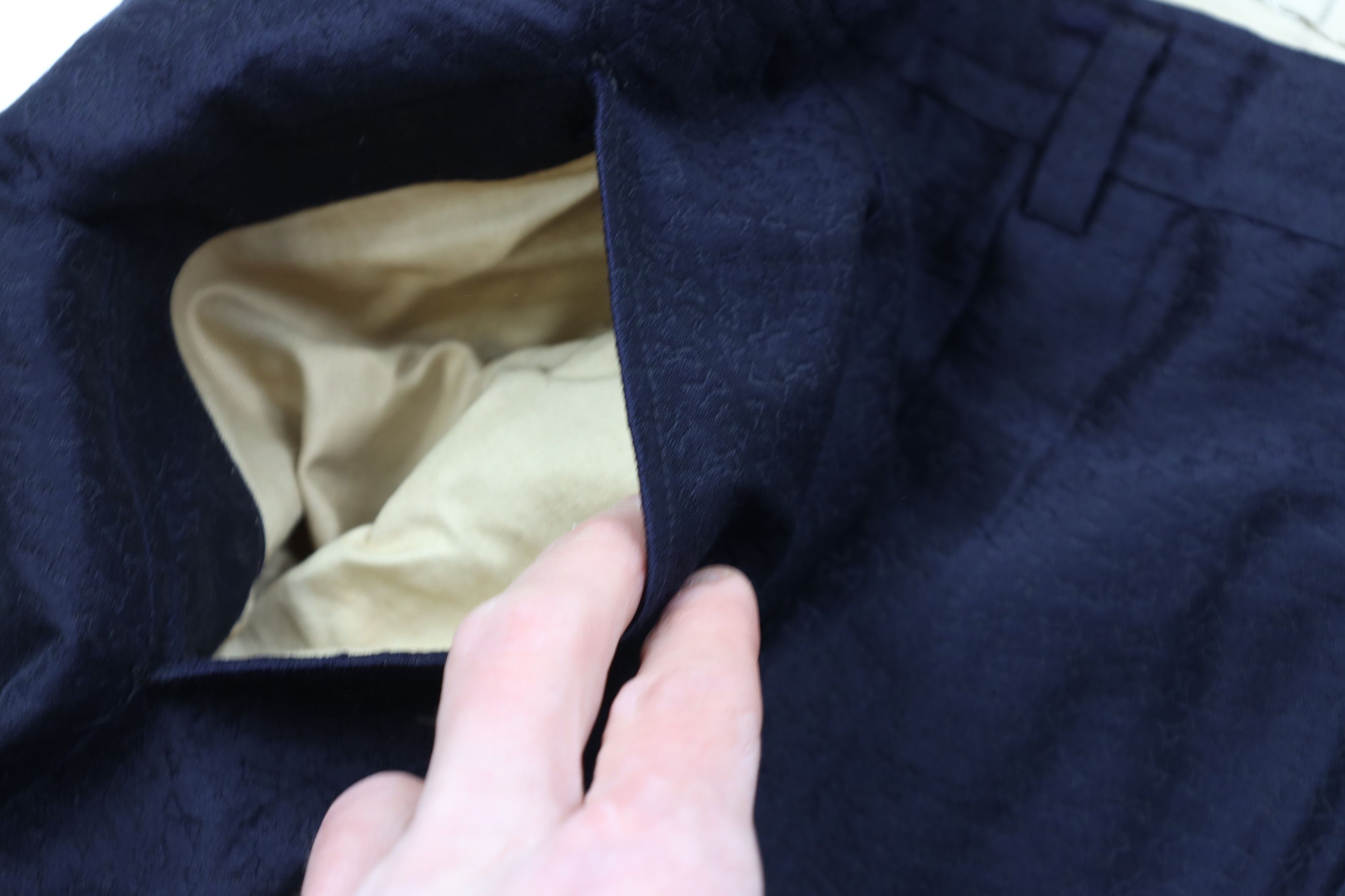 Vintage Vintage 50s Streetwear Rayon Gabardine Wide Leg Pants USA Size US 40 / EU 56 - 9 Thumbnail
