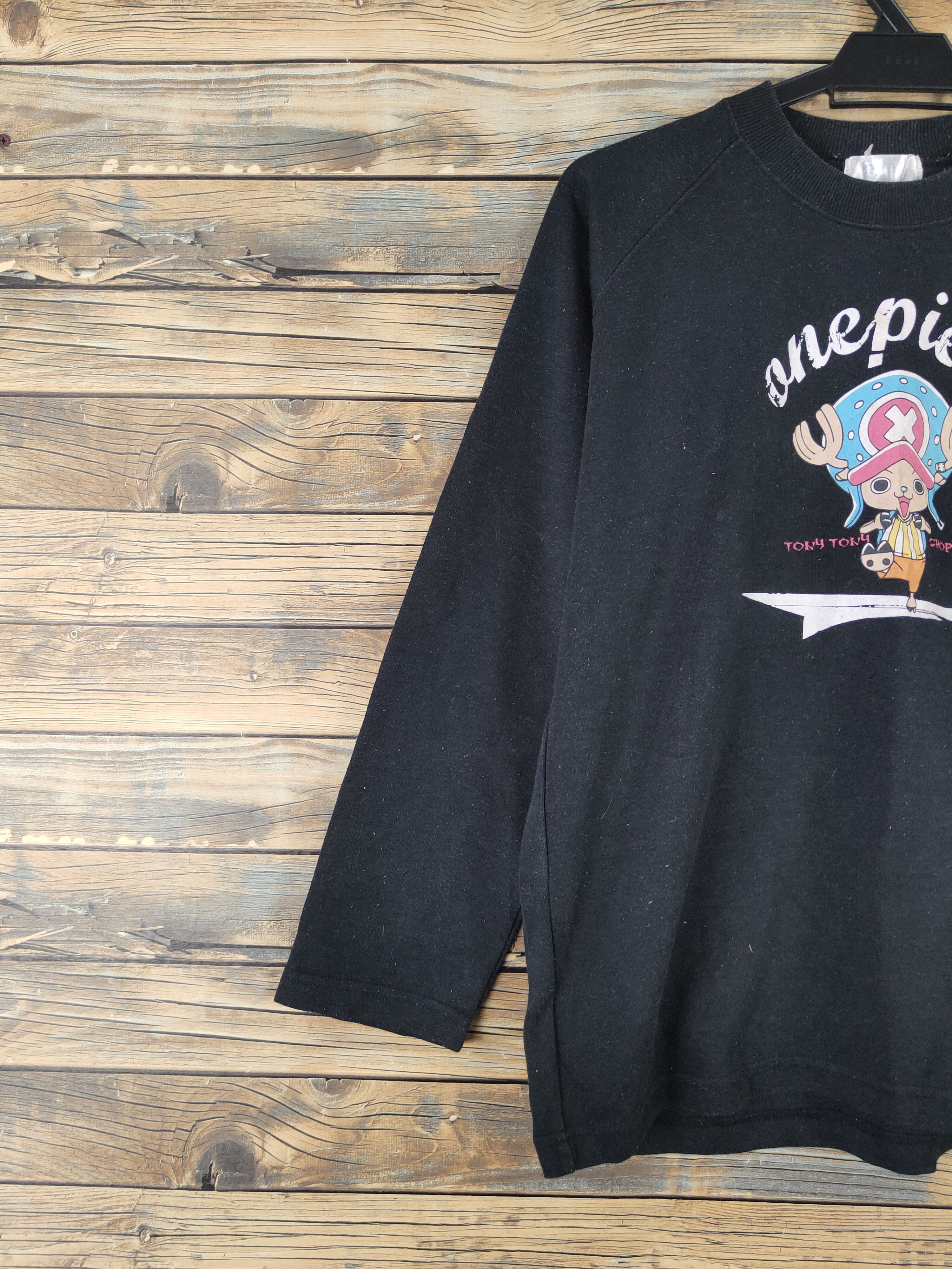 One Piece DL One Piece Black Long Sleeve T-shirt #565 Size US L / EU 52-54 / 3 - 4 Thumbnail