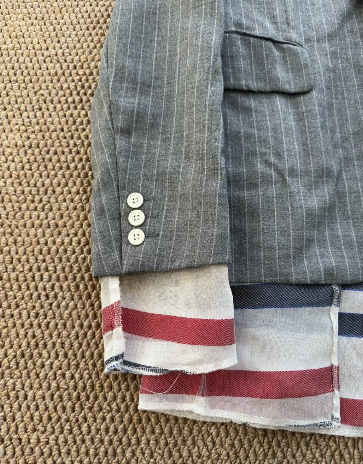 Comme des Garcons Homme Plus COMME des GARÇONS HOMME PLUS Patchwork Blazer K23 Size US S / EU 44-46 / 1 - 2 Thumbnail