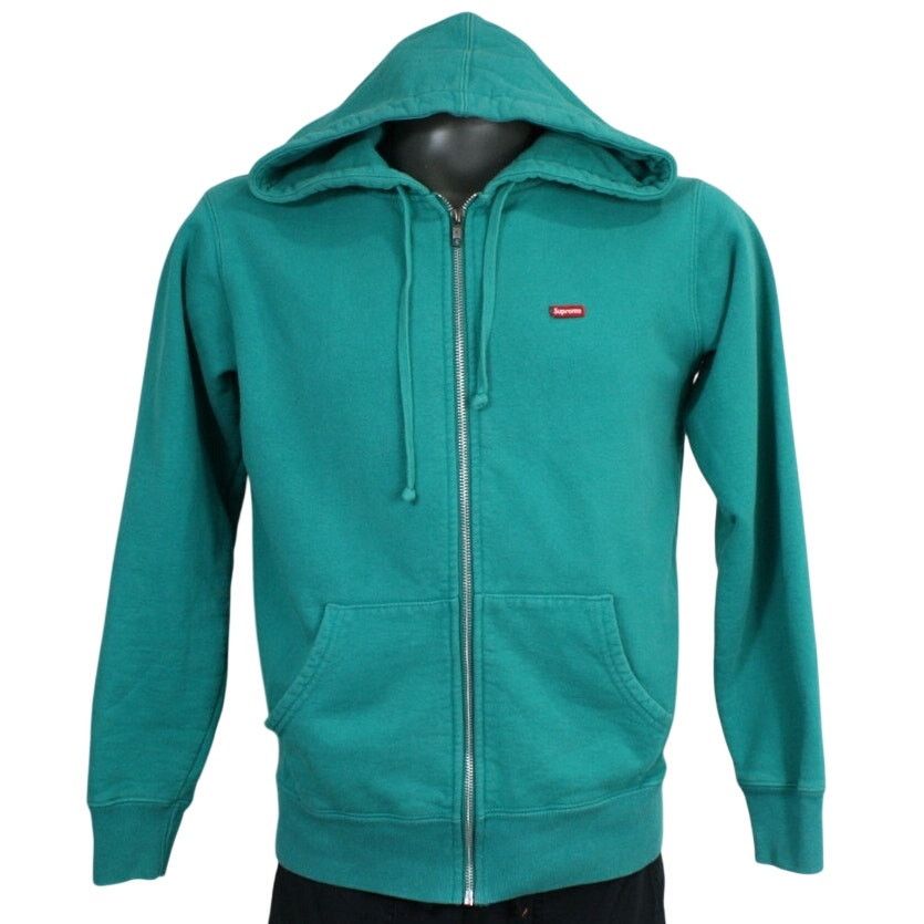 Supreme Supreme Small Box Logo Thermal Lined Zip Up Sweatshirt Fw