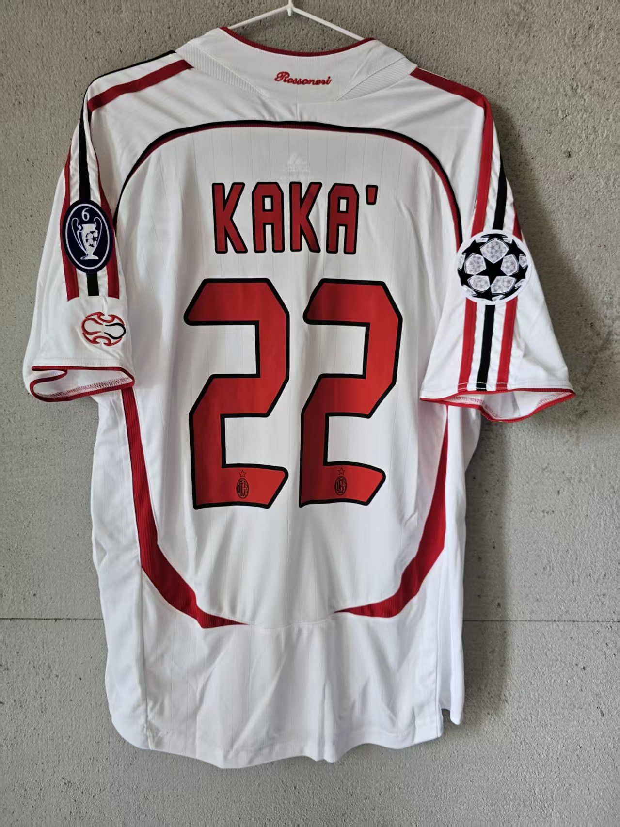 Other #22 Kaka Jersey 2006 AC Milan Home Size US XL / EU 56 / 4 - 1 Thumbnail
