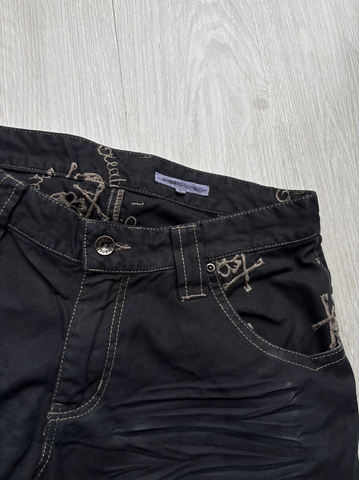 semanticdesign SEMANTIC DESIGN skull jeans Size US 30 / EU 46 - 4 Thumbnail