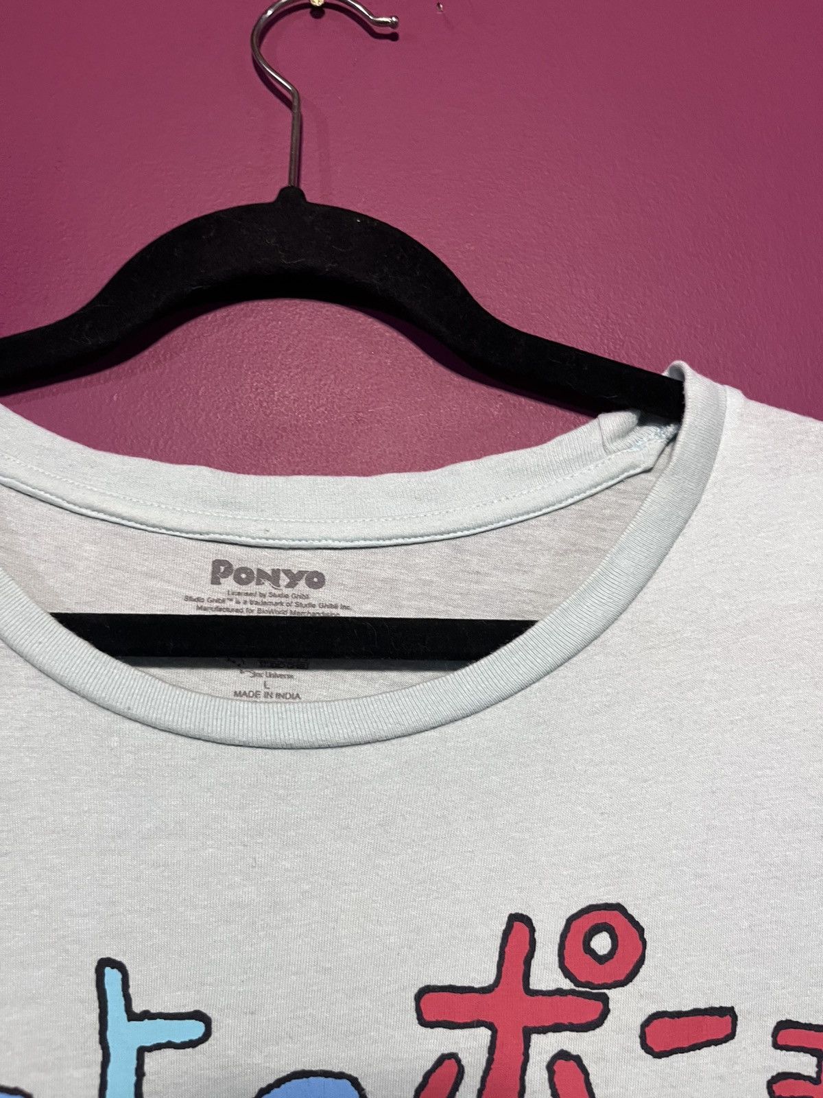Japanese Brand Ponyo graphic tee Size US L / EU 52-54 / 3 - 4 Thumbnail