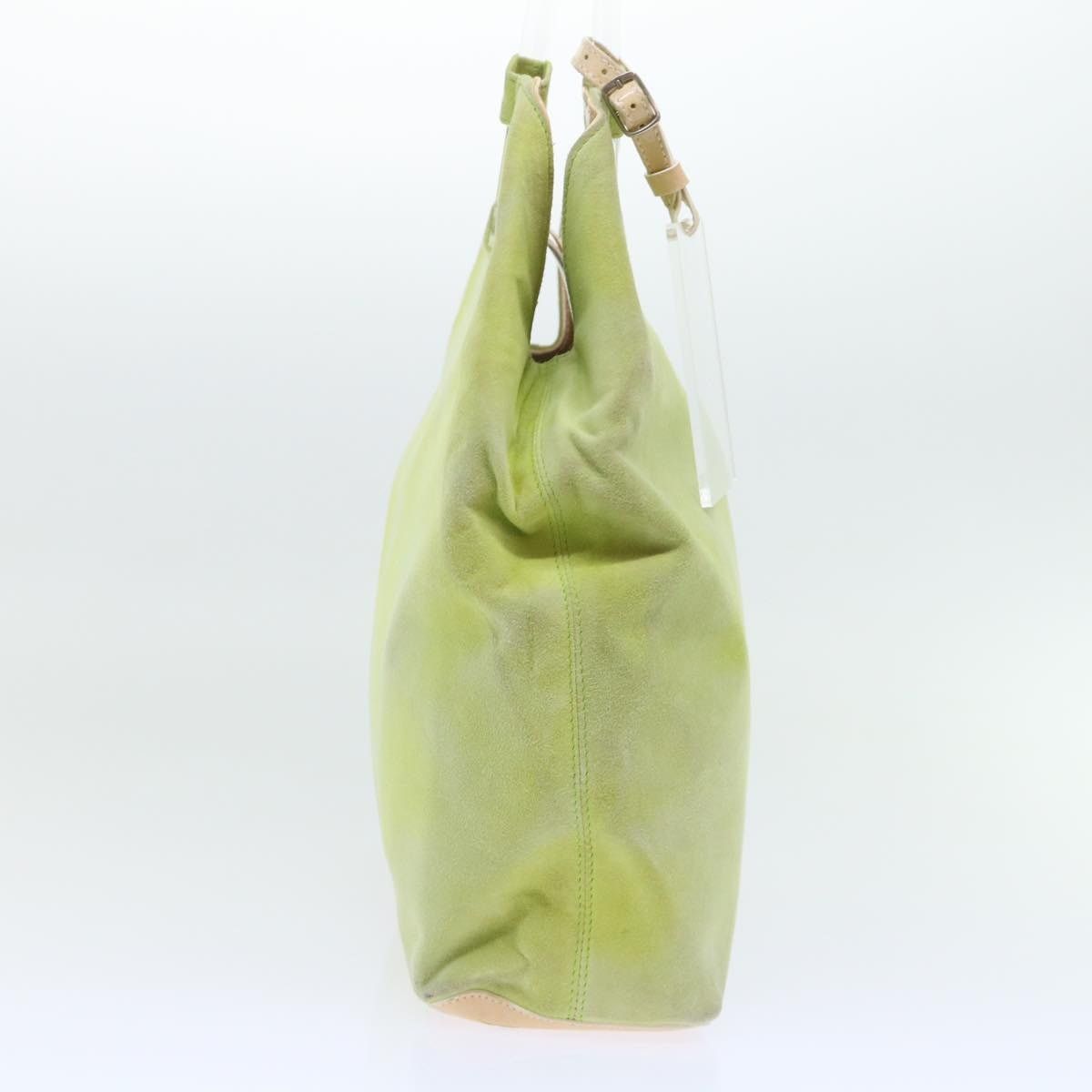 Celine CELINE Hand Bag Suede Green Size ONE SIZE - 6 Thumbnail
