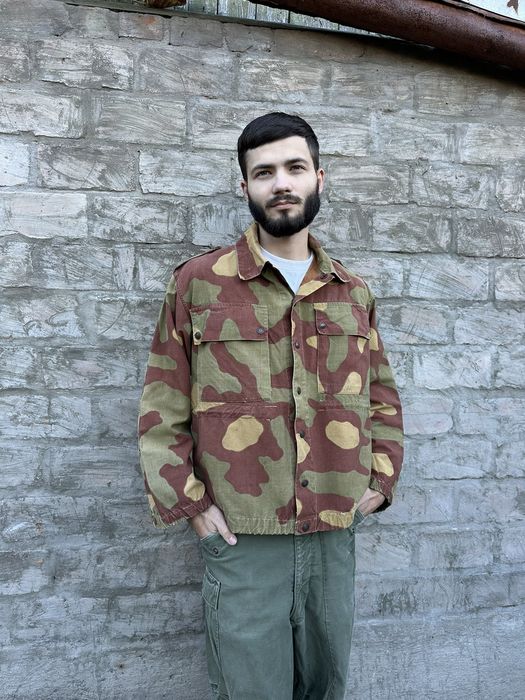 Vintage 1960s Italian Army M29 San Marco Paratrooper Camo Jacket