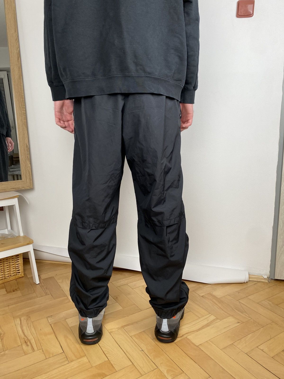 Nike × Vintage Nylon black Inter football sweatpants Size US 36 / EU 52 - 3 Thumbnail