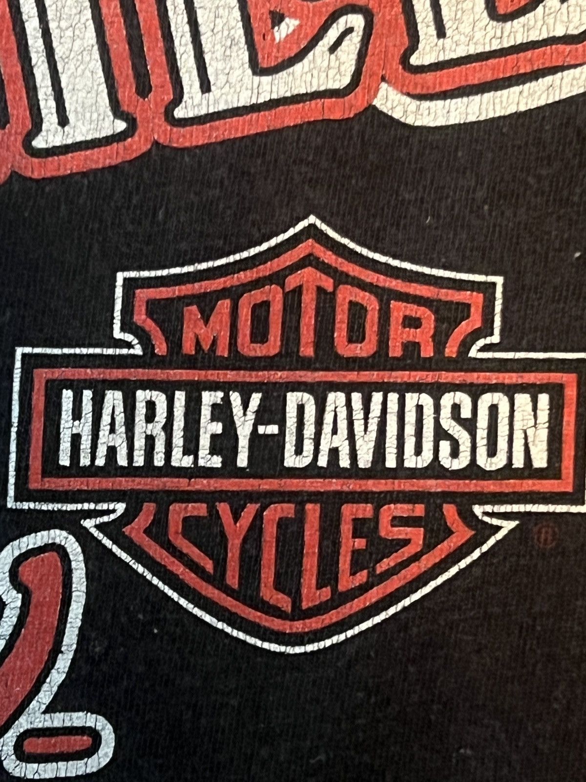 Harley Davidson Harley-Davidson Flame T-Shirt Black/Gray Size US XL / EU 56 / 4 - 10 Thumbnail