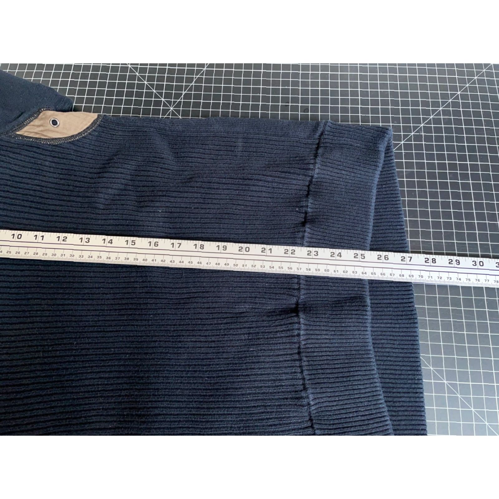 Carbon2Cobalt Carbon2Cobalt Hoodie 1/4 Zip Sweater Mens Large Dark Blue Cotton Knit Pullover Heavyweight Casual Vintage 90s Hipster Retro Mens Clothing Size US L / EU 52-54 / 3 - 6 Thumbnail