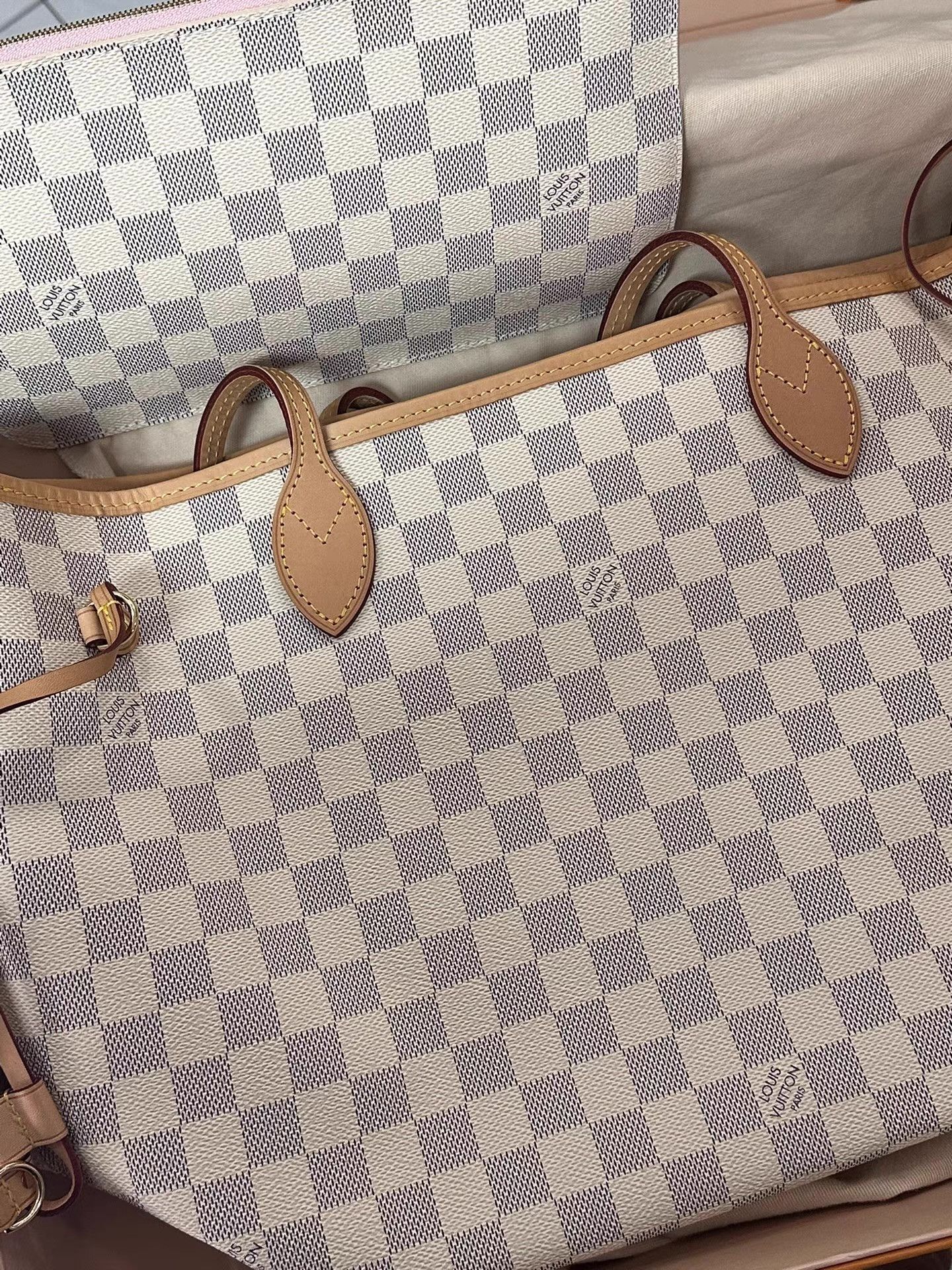 Louis Vuitton Louis Vuitton Neverfull MM Damier Tote Bag Ｑ20 Size ONE SIZE - 3 Thumbnail