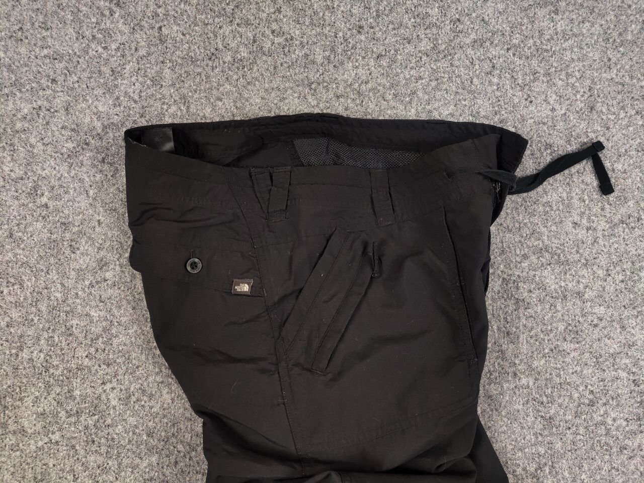 The North Face Vintage 90s The North Face Black Nylon Light Track Pants Y2K Size US 30 / EU 46 - 16 Thumbnail