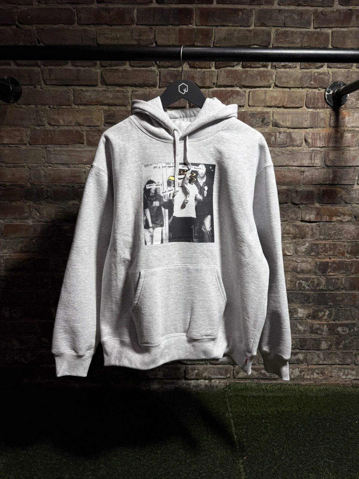 Supreme Supreme Antihero Illegal Business Hoodie Grey Sz. M Size US M / EU 48-50 / 2 - 1 Thumbnail