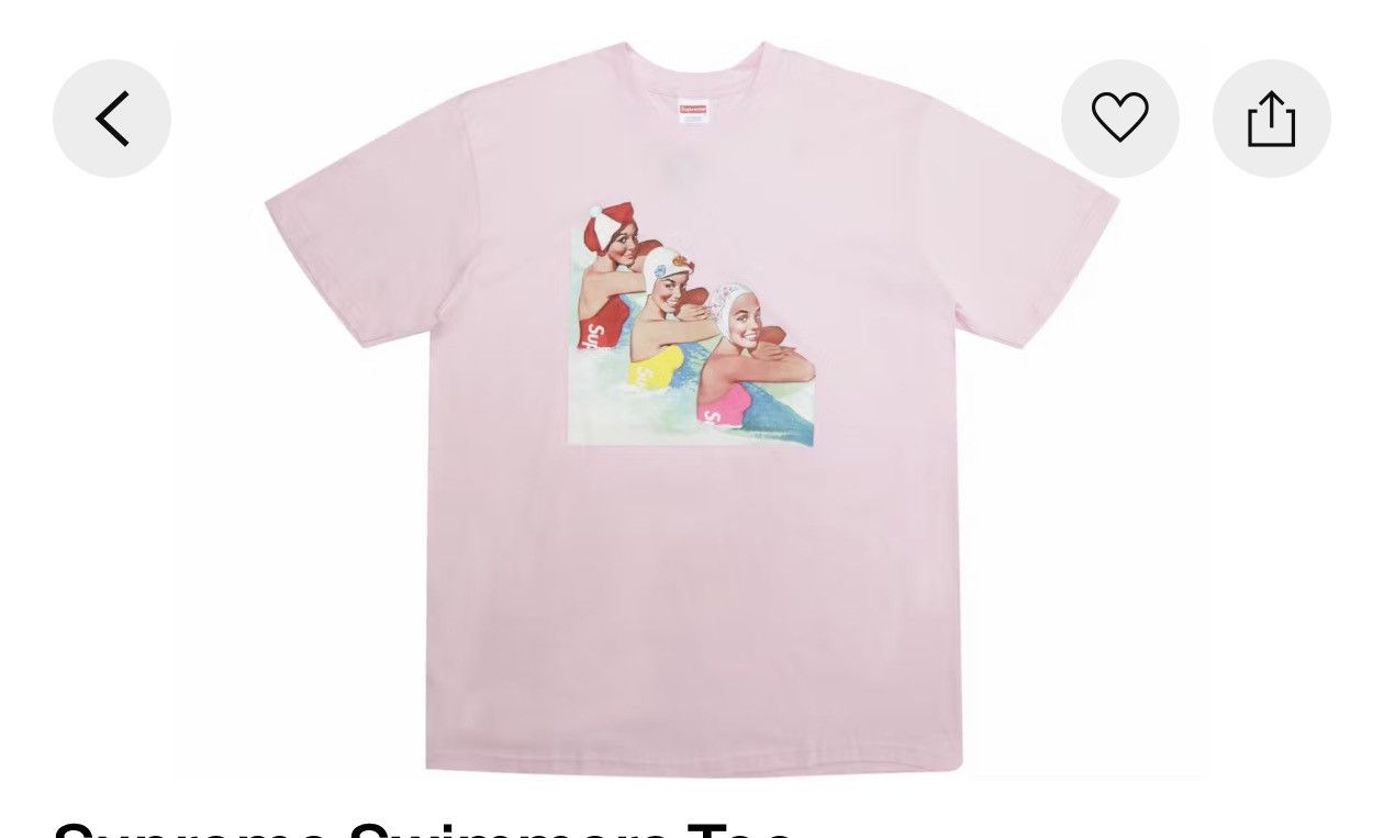 Supreme Supreme swimmer T Light Pink Size US L / EU 52-54 / 3 - 1 Thumbnail