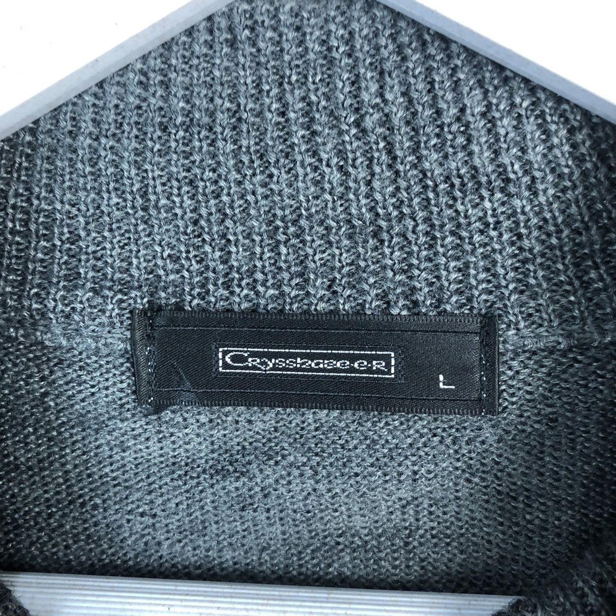 Homespun Knitwear × Japanese Brand Cyrsstaceer Grey Knitwear #A1774 Size US L / EU 52-54 / 3 - 10 Thumbnail