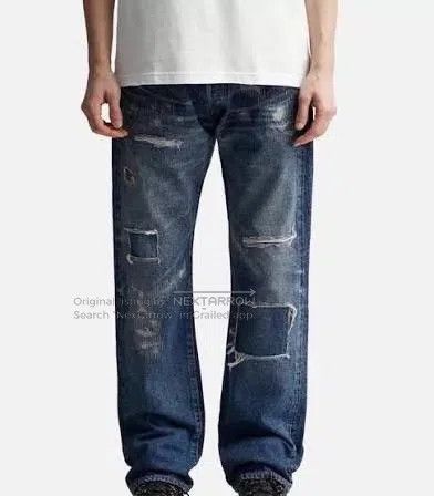 Junya Watanabe Junya Watanabe size XL Denim Pants Size US 27 - 3 Thumbnail
