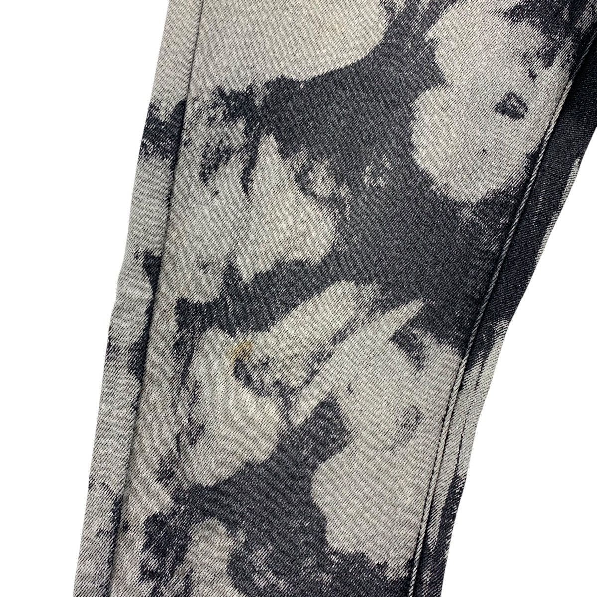 Designer × Japanese Brand PANERO Bleach dyedenim skinny jeans Size US 27 - 9 Thumbnail