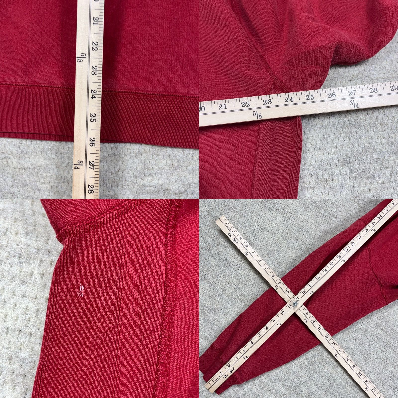 Gap VINTAGE Gap Hoodie Men XL Red Gray Sweatshirt Sweater Spell Out 2000s Size US XL / EU 56 / 4 - 8 Thumbnail