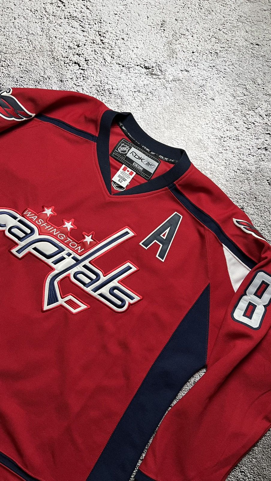NHL × Reebok × Vintage Washington capitals NHL Alexandr Ovechkin Reebok jersey Size US XL / EU 56 / 4 - 3 Thumbnail
