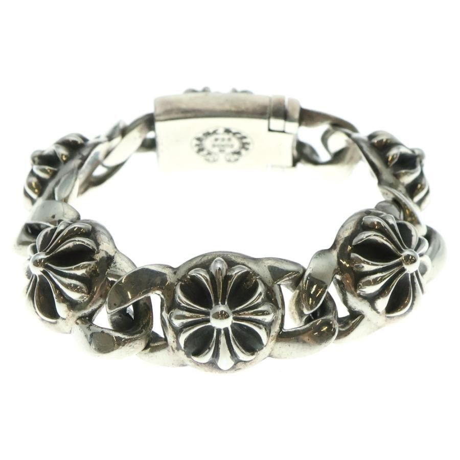 Chrome Hearts CHROME HEARTS CROSS LINK 5link Bracelet Silver Size ONE SIZE - 2 Thumbnail