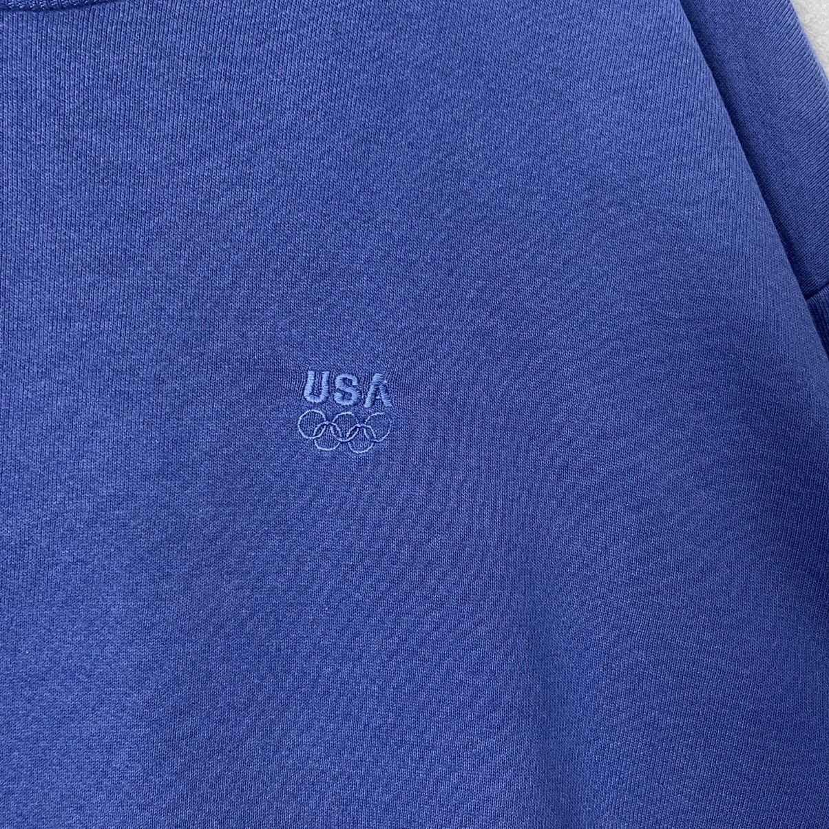 USA Olympics 90s USA Olympics Crewneck Sweatshirt Blue Size US XL / EU 56 / 4 - 3 Thumbnail