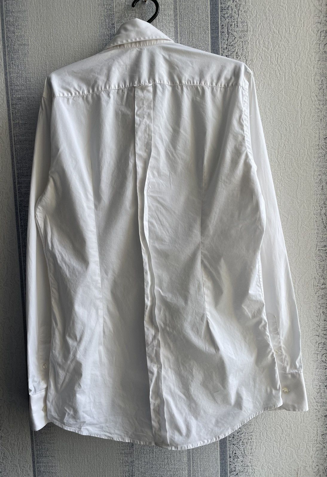 Dolce & Gabbana Dolce&Gabbana Mens White long sleeve shirt size 41 Size 40R - 8 Thumbnail