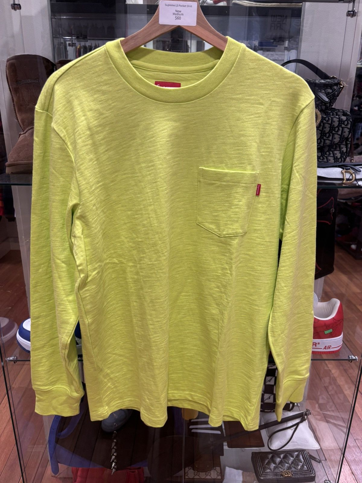 Supreme Supreme Neon LS Tee Size US M / EU 48-50 / 2 - 1 Thumbnail