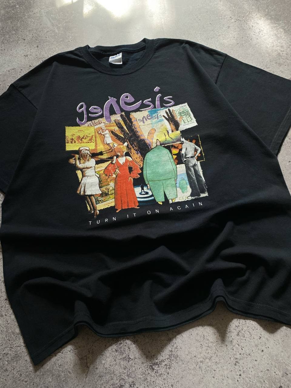 Band Tees × Vintage VINTAGE GENESIS “TURN IT ON AGAIN” TOUR 2007 ROCK BAND TEE Size US XL / EU 56 / 4 - 3 Thumbnail