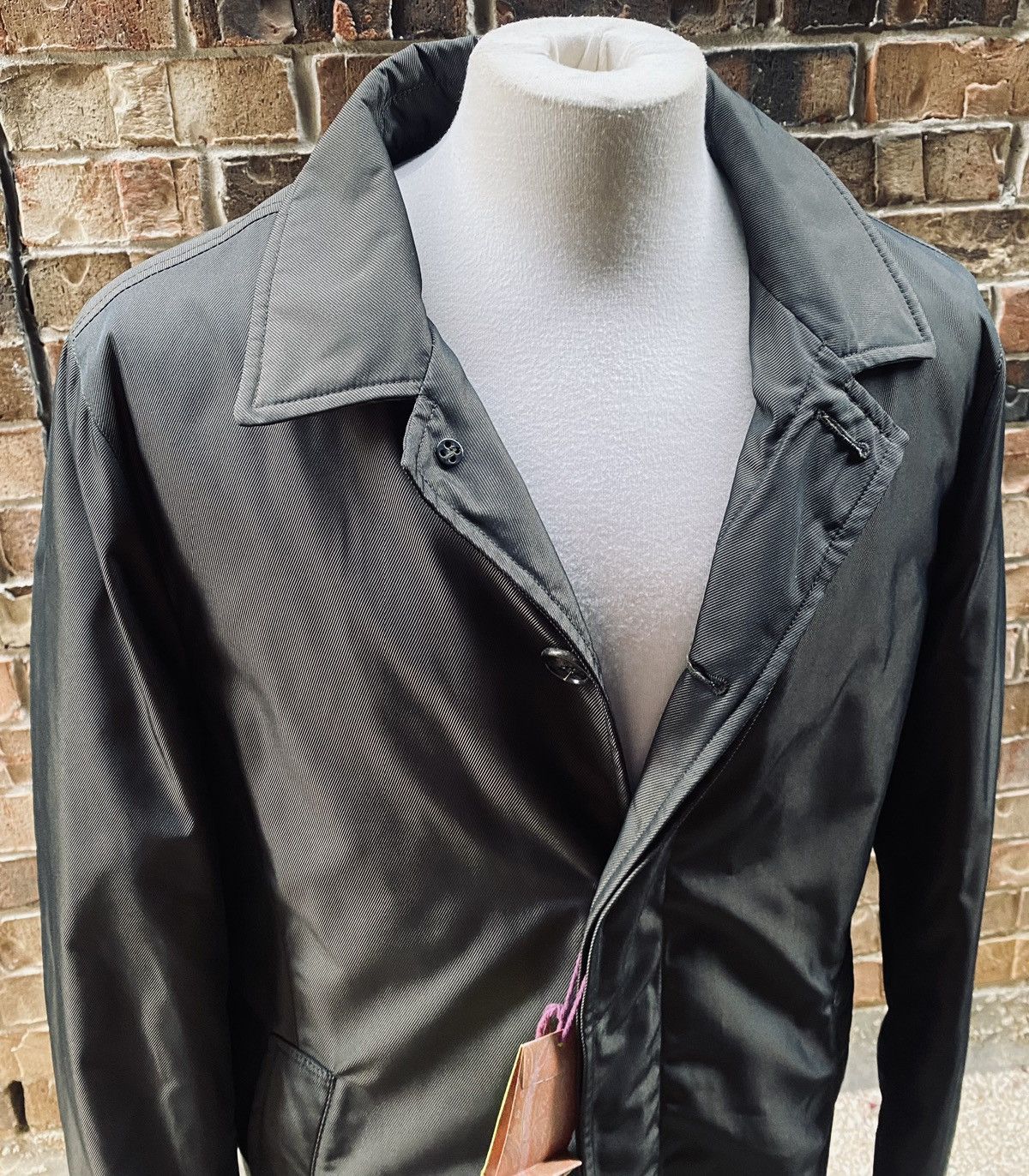 Etro Etro 🇮🇹 brown techno leather trim all season car coat 54 NW Size US L / EU 52-54 / 3 - 9 Thumbnail