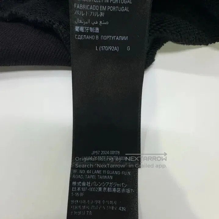 Balenciaga Balenciaga Graphic Print Black Pullover Hoodie. Size US L / EU 52-54 / 3 - 4 Thumbnail
