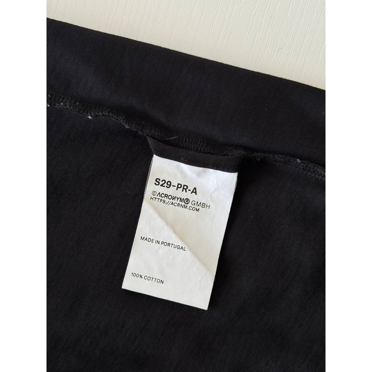 Acronym Acronym S29-PR-A Long Sleeve Black Shirt Size US XL / EU 56 / 4 - 7 Thumbnail