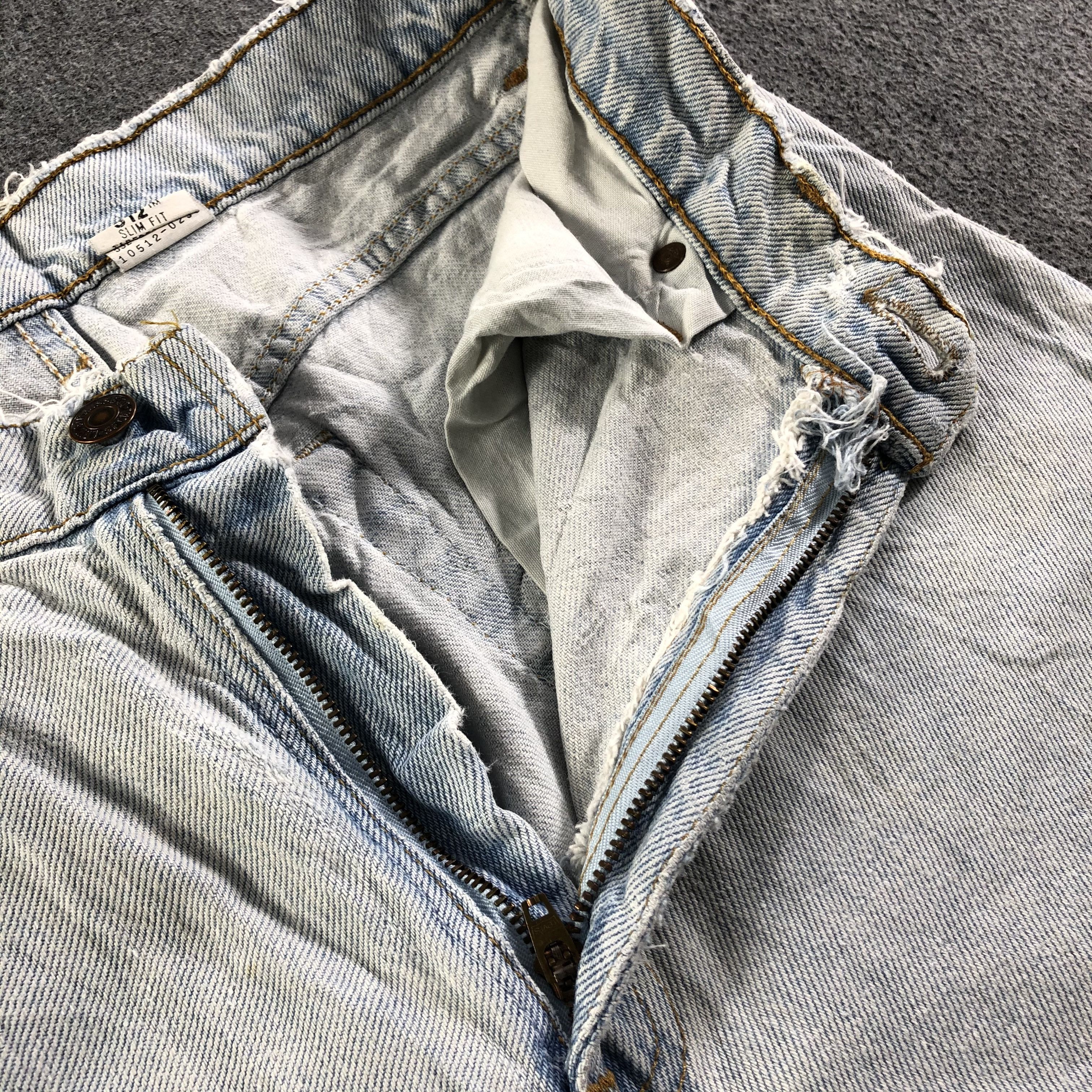 Levi's 90s Vintage Light Wash Levis 512 Jeans-J3315 Size US 29 - 11 Thumbnail