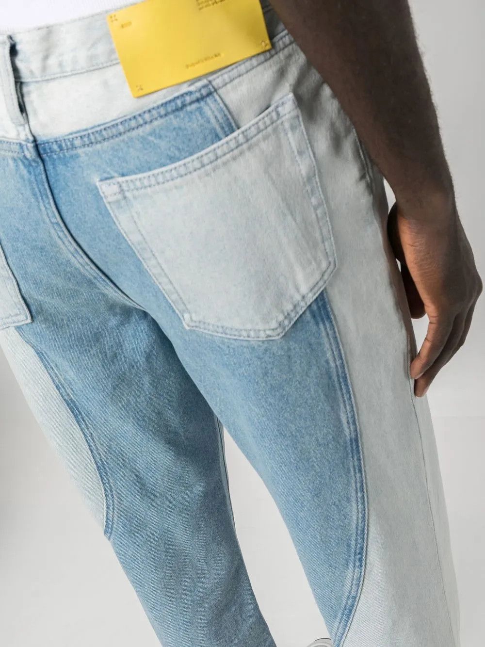 Off-White o1y0225 Denim Pant in Light Blue Size US 32 / EU 48 - 3 Thumbnail