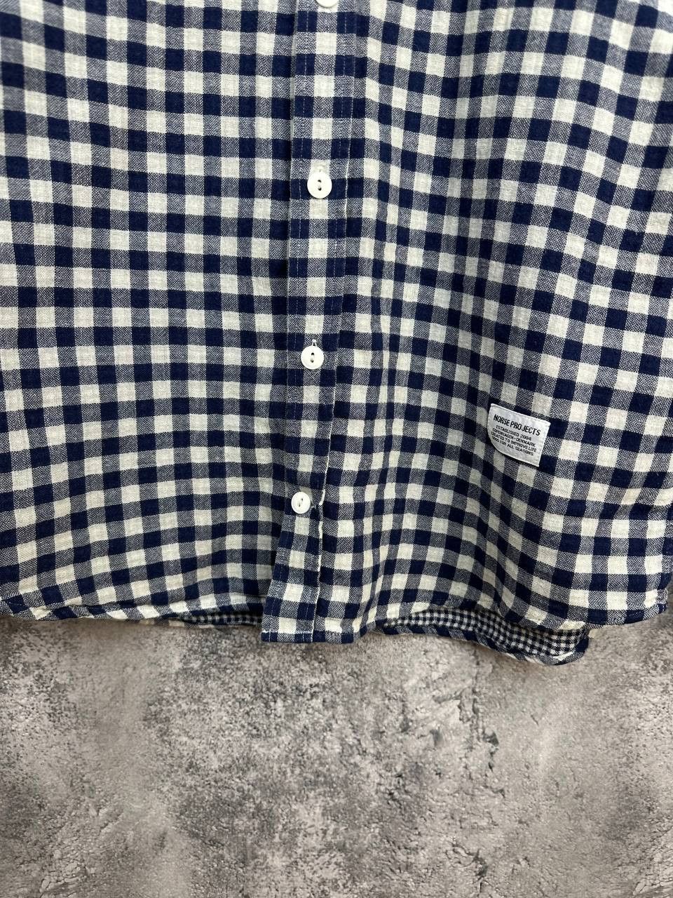 Norse Projects Norse Projects Villads Check Shirt SS/11 Button Up LS Size US S / EU 44-46 / 1 - 7 Thumbnail