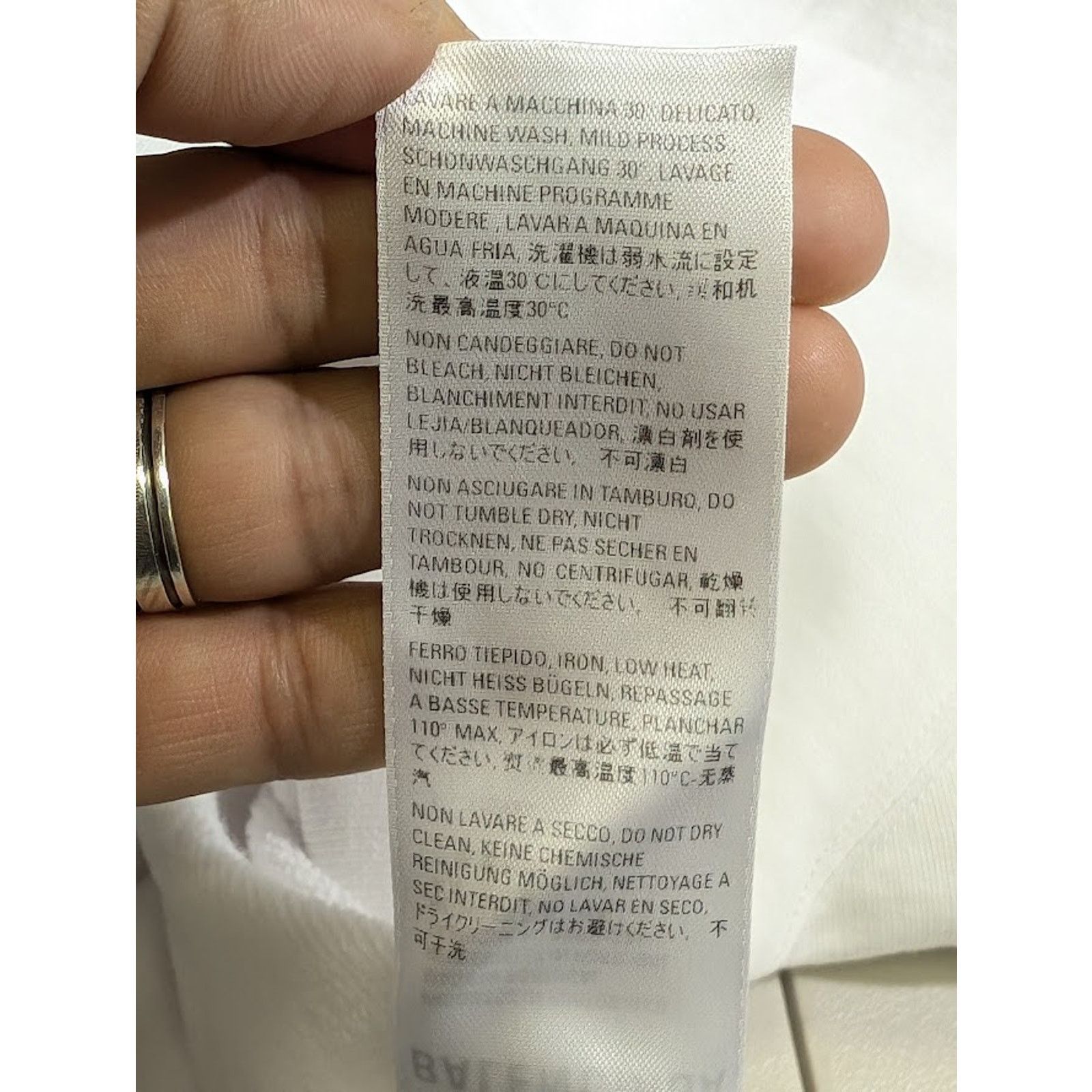 Balenciaga o1rshd1 Q:2 / Paris Balenciaga Logo Hoodie in White Size Size US S / EU 44-46 / 1 - 16 Thumbnail