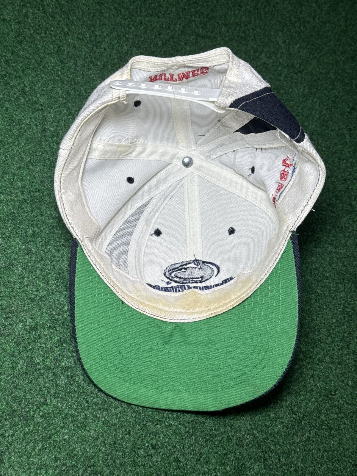 Nutmeg Vintage 90s Penn State Nutmeg Rosebowl 1994 Champs Hat Cap Size ONE SIZE - 5 Thumbnail