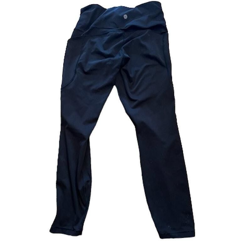 Designer Athleta Leggings Pocket Stretch Navy Blue Size Medium Size 32" / US 10 / IT 46 - 3 Thumbnail