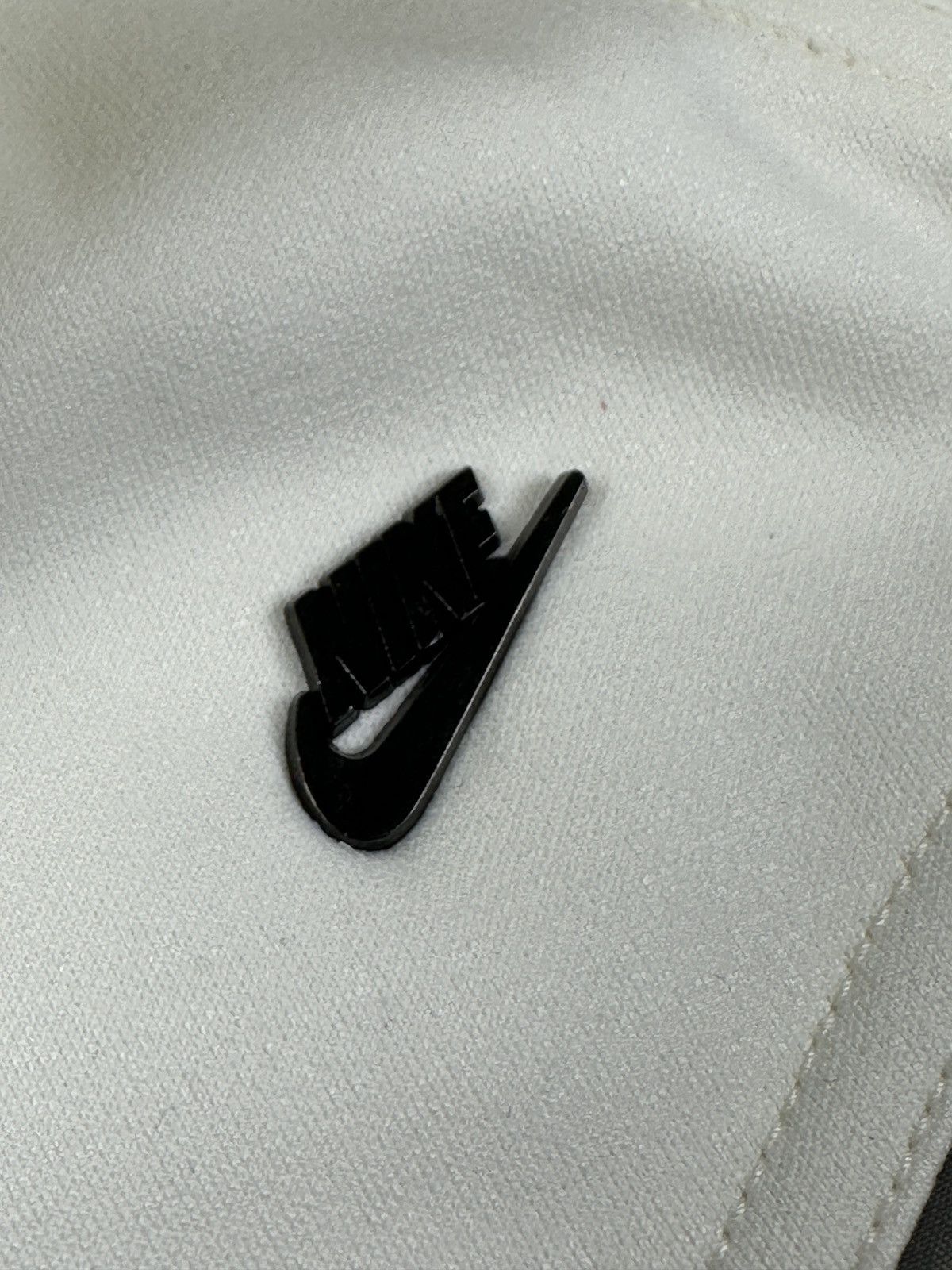 Nike Vintage Nike Mini Swoosh Full Zip Track Jacket Cream Y2K Size XS / US 0-2 / IT 36-38 - 6 Thumbnail