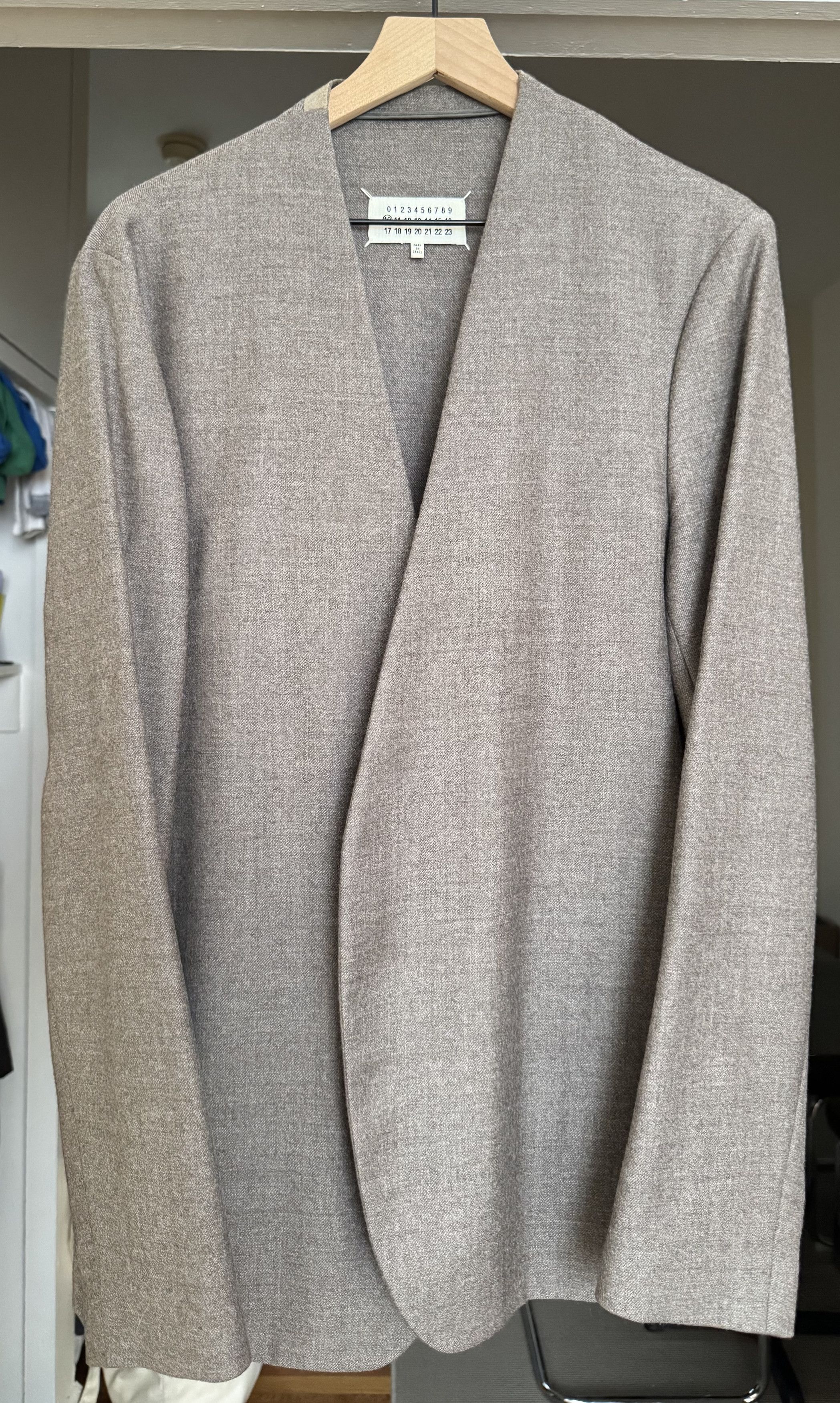 Maison Margiela Maison Margiela Virgin Wool Jacket Size 50R - 1 Thumbnail