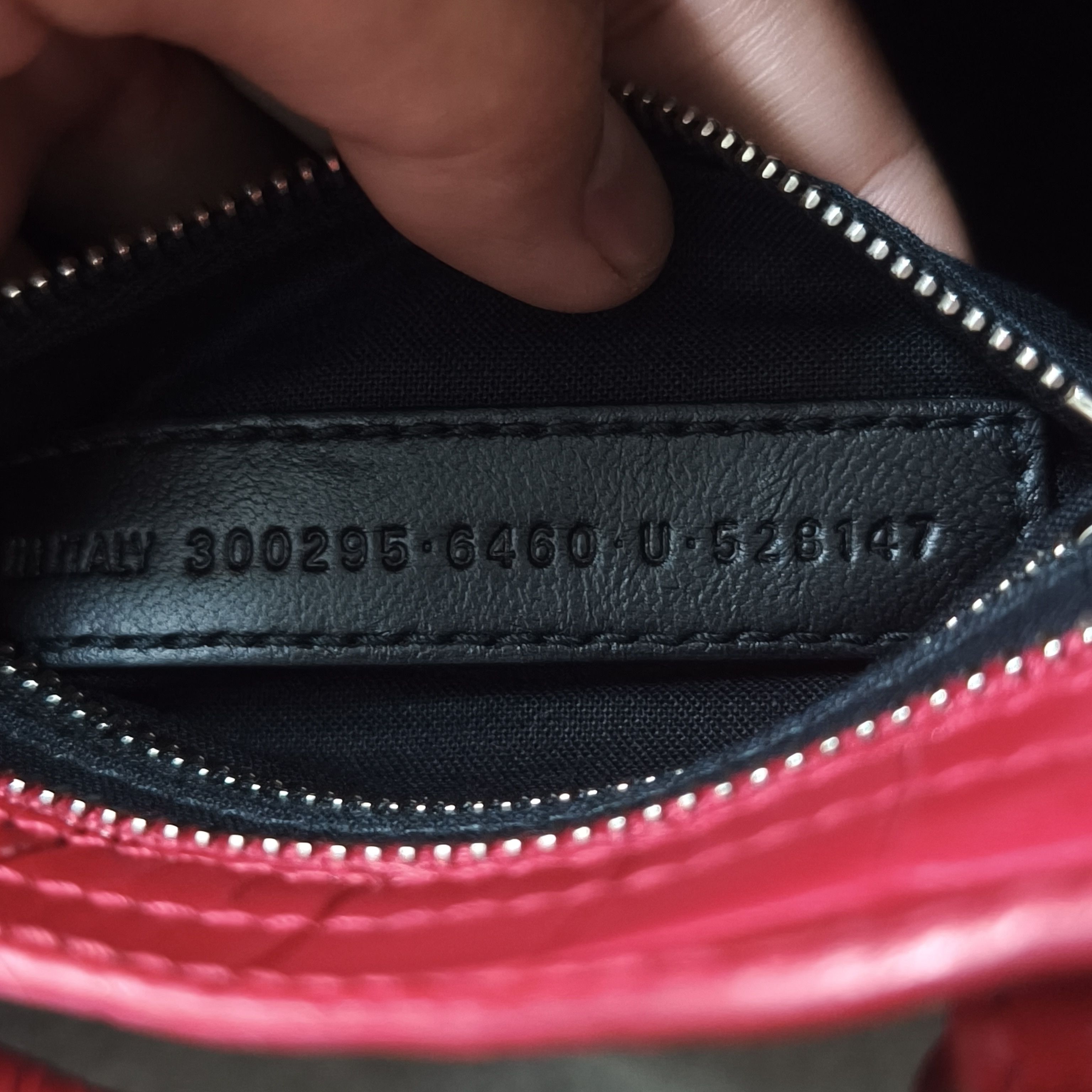 Balenciaga Balenciaga Calfskin Crocodile Embossed Graffiti Mini City Size ONE SIZE - 18 Thumbnail