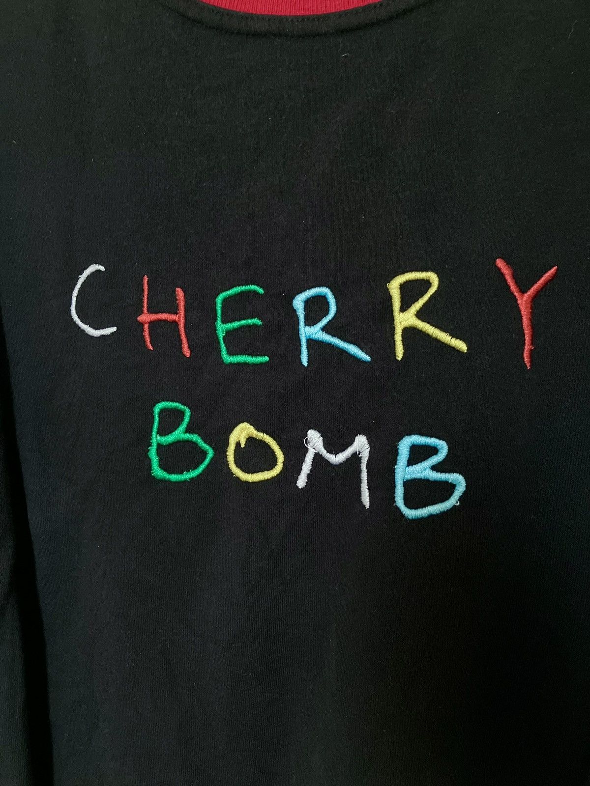 Golf Wang GOLF Wang cherry bomb black crewneck XL Size US XL / EU 56 / 4 - 2 Thumbnail