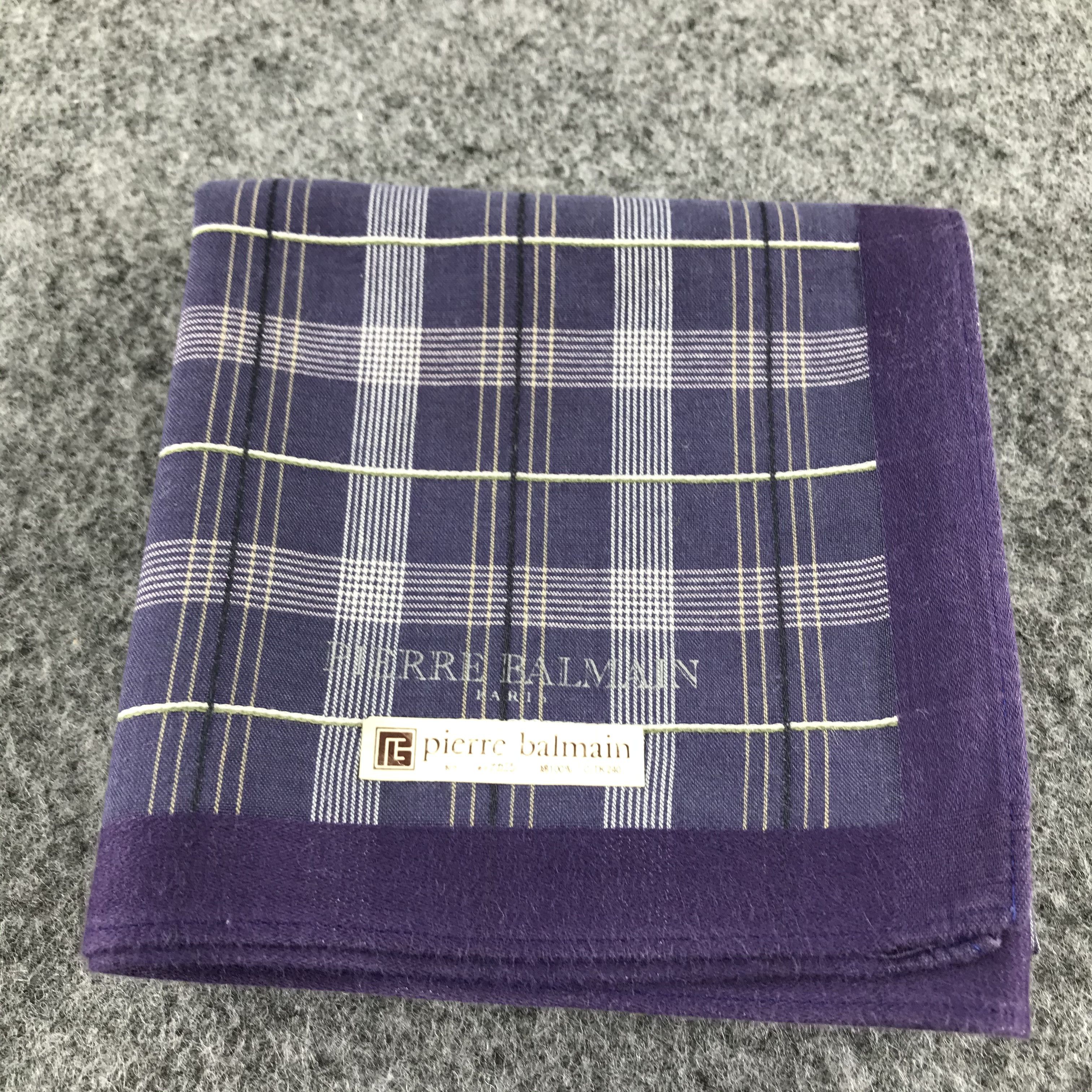 Pierre Balmain × Vintage Pierre Balmain Handkerchief Neckerchief Bandana H210 Size ONE SIZE - 6 Thumbnail