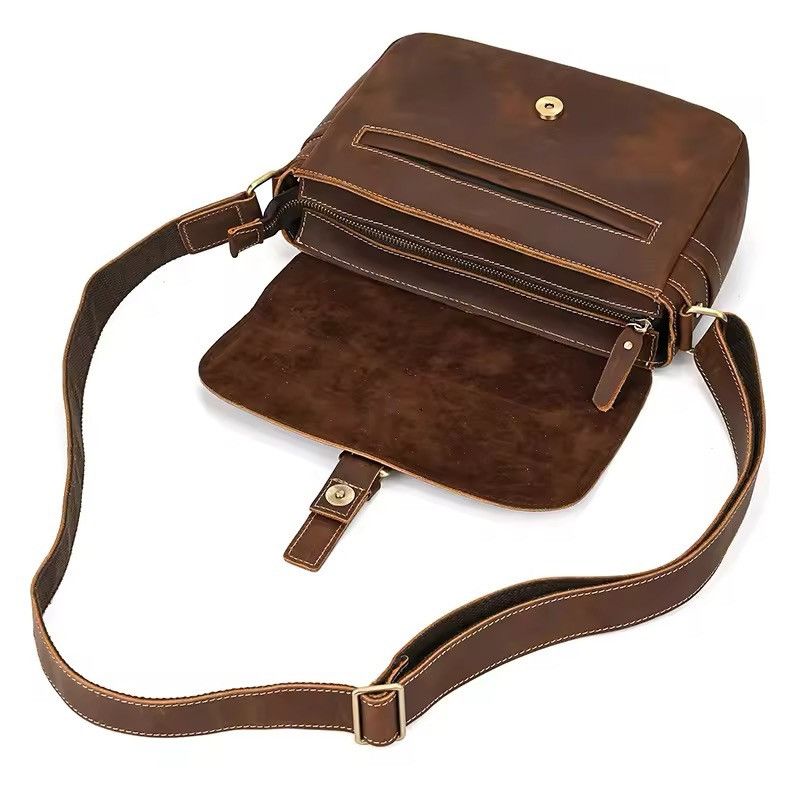 Leather Leather Shoulder Bag Size ONE SIZE - 5 Thumbnail